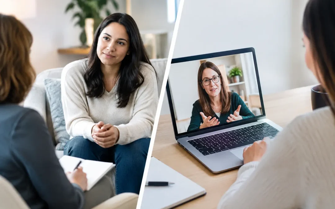 Is In Person Versus Online Counseling Right for You?